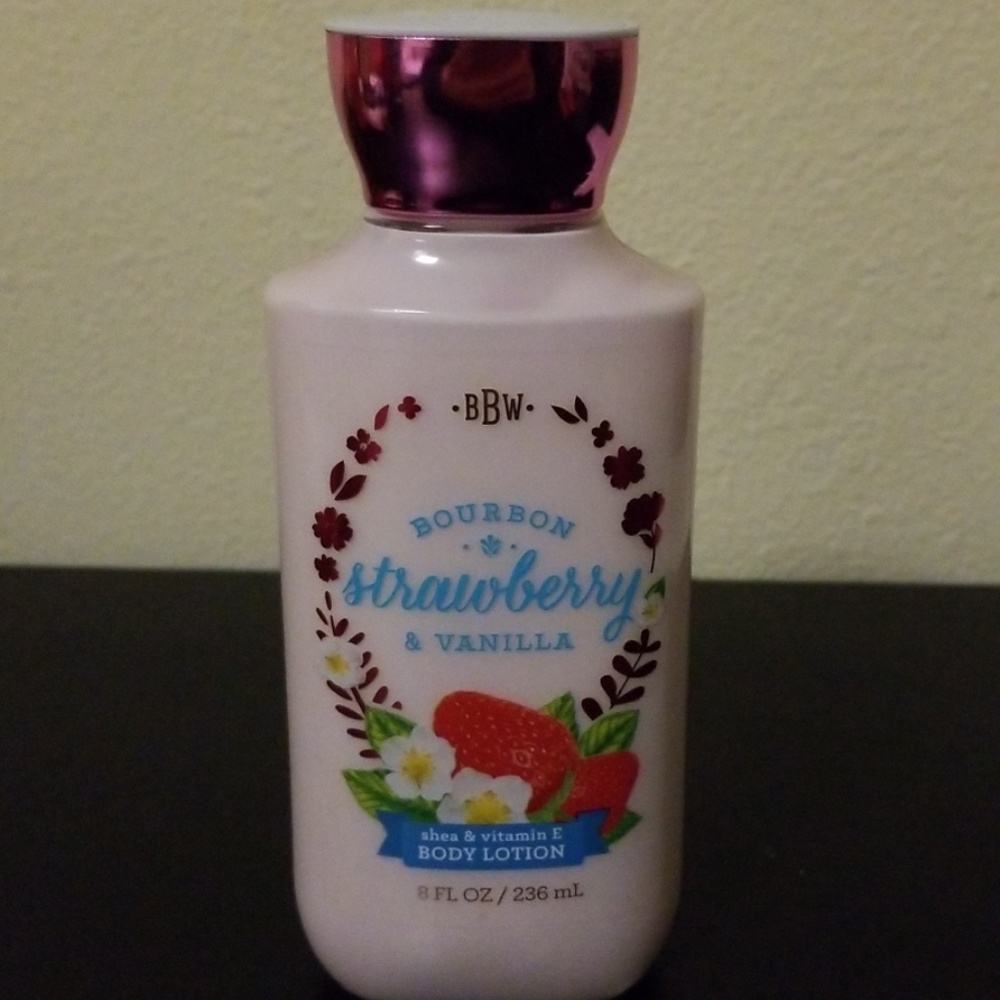 Bourbon Strawberry & Vanilla Body Lotion